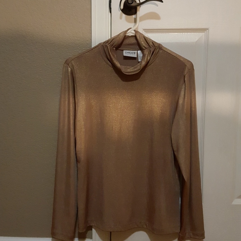 Looseneck turtleneck